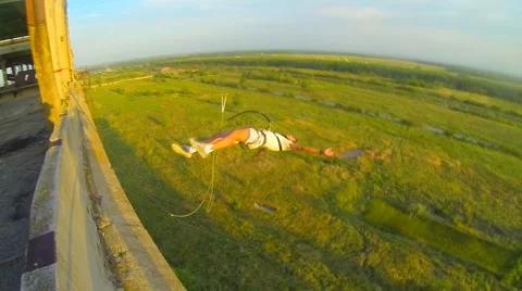 Man jumps forward with the coup Stock Footage 41431351