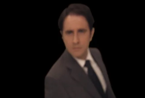 Man knocks on door   to camera version 1 Stock Footage 754743