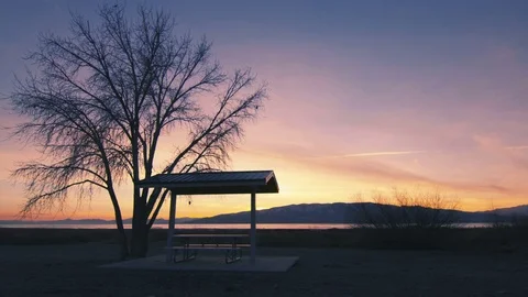 Man at the Lake Stock Footage 73901301