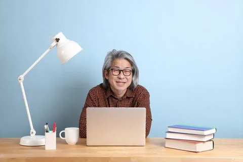 Man with Laptop Stock Photos