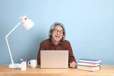 Man with Laptop Stock Photos