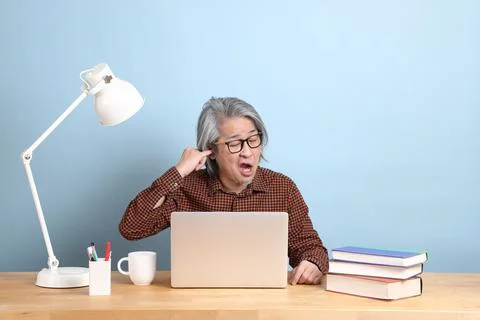 Man with Laptop Stock Photos