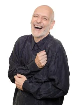Man laughing Фото