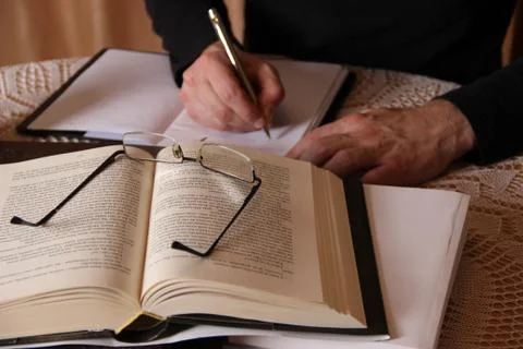 Man learning Stock Photos