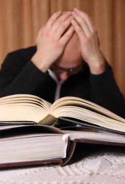 Man learning Stock Photos