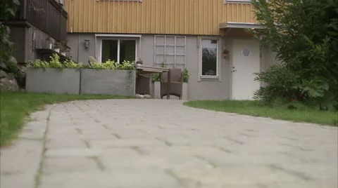 A man leaving home for work Stock Footage 11289260