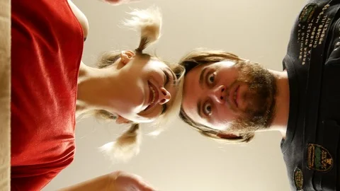 A man left a gift for his girlfriend in a box Stock Footage 99490577