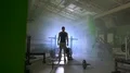 The man lifting a burbell in the fitness center. slow motion HD Footage