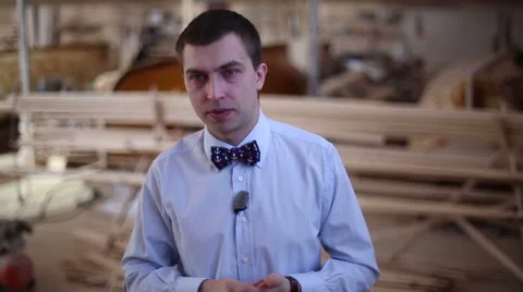 The man listens carefully and agrees with the interlocutor Stock Footage 60224624