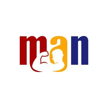 MAN  logo Stock Illustration