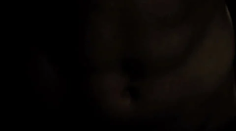 Man looking up and staring into the camera Video stock 33831061