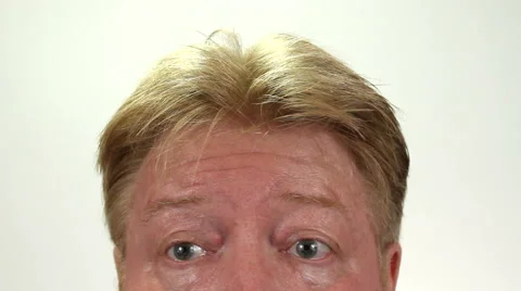 Man Looking Back And Forth Stock Footage 49640481