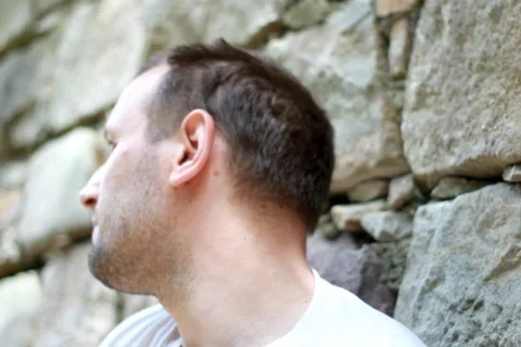 Man looking to the camera Stock Footage 756807