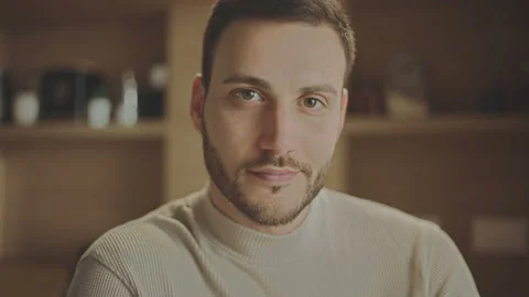 Man looking at camera Video stock 234346404