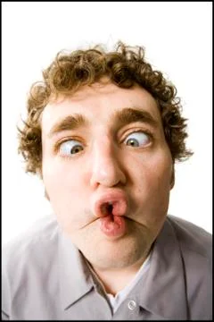 Man looking at camera Stock Photos