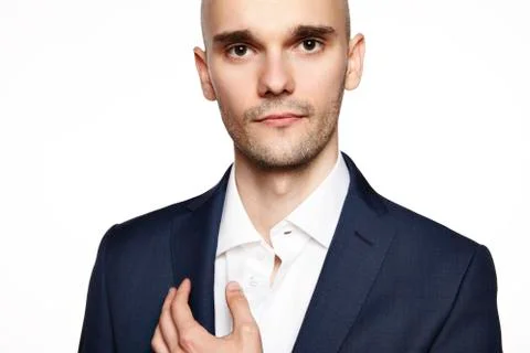 Man Looking at Camera Foto stock