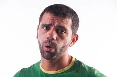 Man looking disappointed Stock Photos
