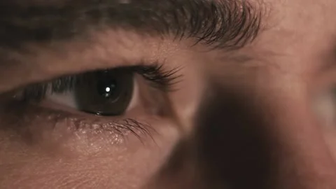 Man is looking forward Stock Footage 86977275