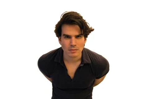 Man Looking forword 写真素材