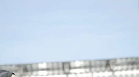 Man looking in the future Stock Footage 50618203