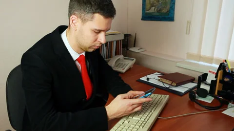 Man Looking For His Phone Stock Footage 39149954