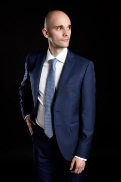 Man Looking Left Stock Photos