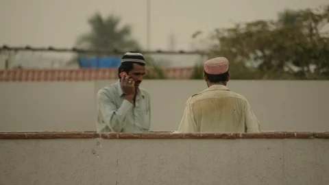 Man looking at phone Stock Footage 111774501