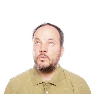 Man looking up Stock Photos