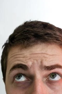 Man looking up Stock Photos