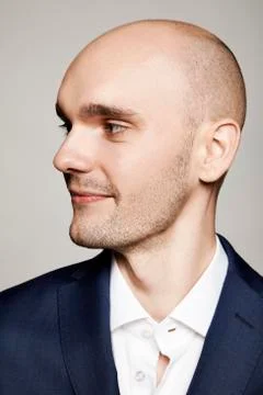 Man Looking Right Stock Photos