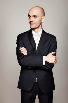 Man Looking Right Stock Photos