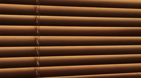 Man looking thru blinds - HD Stock Footage 21989898