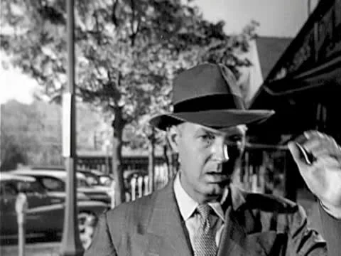 Man Looking Tired and Confused - 1940's Stock Footage 22575255