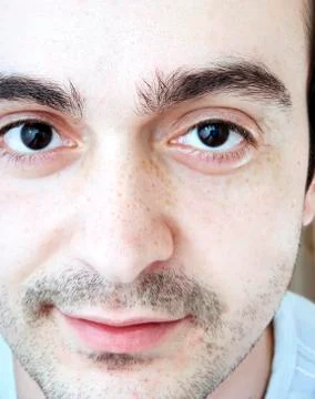 Man looking at you Stock Photos