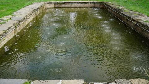 Man made pool 스톡 사진