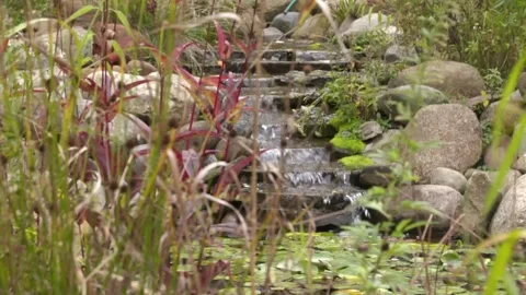 Man made waterfall Stock-Footage 139371042