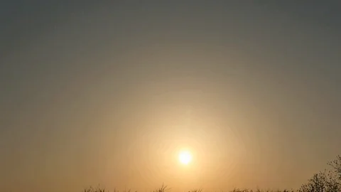 Man magically appears on empty place silhouette camera distancing Stock Footage 88735007