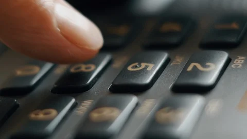 A Man Makes A Call On The Phone Stock Footage 85912074