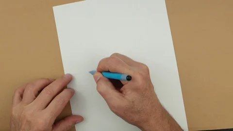 The man makes a sketch of the interior elements 스톡 동영상 95069178