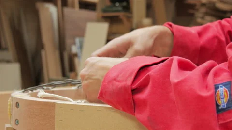 Man Making a Chair 스톡 동영상 40329060