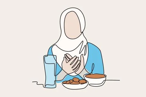 A man is making a cup of coffee Stock Illustration