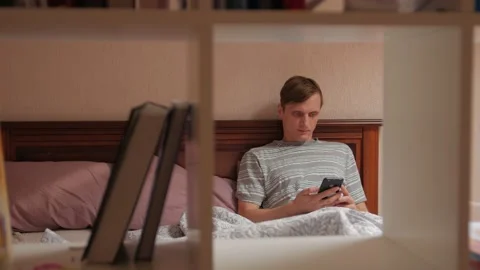 Man Making A Phone Call Stock Footage 153614557