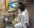 Man making Snuff 1 SD Footage