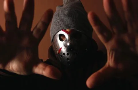 Man with mask Stock Photos