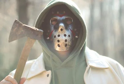 Man with mask Stock Photos