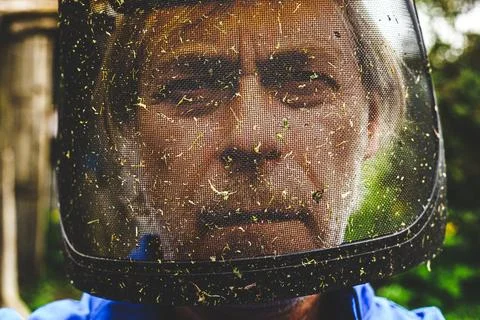 Man with mask Stock Photos