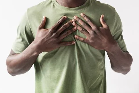 Man with medical problems Foto stock
