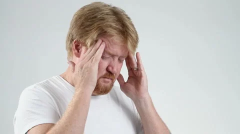 Man With Migraine Stock-Footage 910112