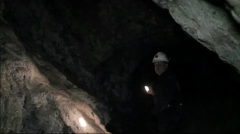 Man in mine Stock-Footage 10723438
