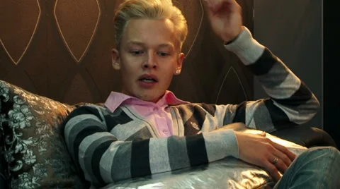 Man misses Video stock 4280614